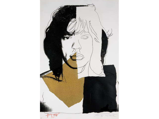 Andy Warhol (American, 1928-1987); Mick Jagger;