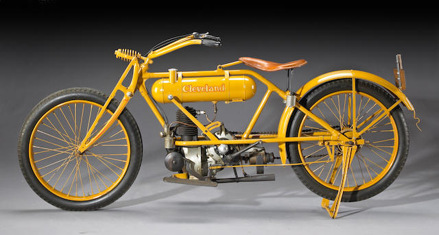 The Von Dutch,1919 Cleveland 13.5ci Lightweight Motorcycle Engine no. 286