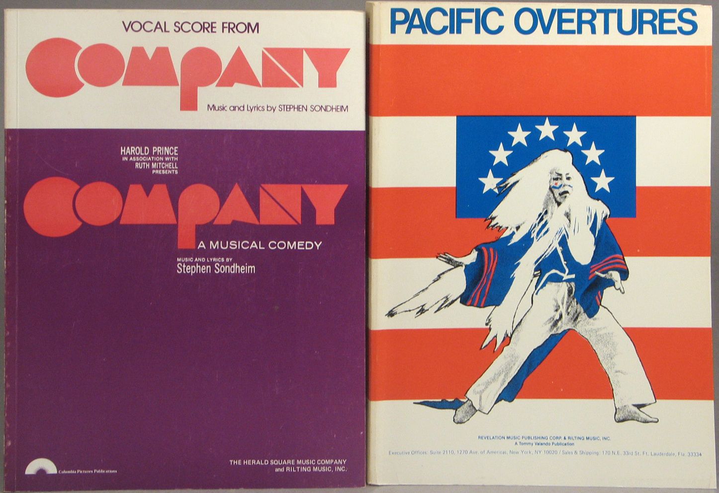 SONDHEIM, STEPHEN.