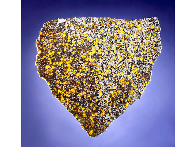 Imilac &#8212; Spectacular Complete Slice of a Meteorite with Gemstones And Who Said Baseball Isn&#8217;t The Universal Sport?