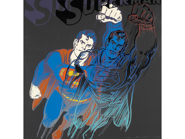 Andy Warhol (American, 1928-1987); Superman, from Myths;