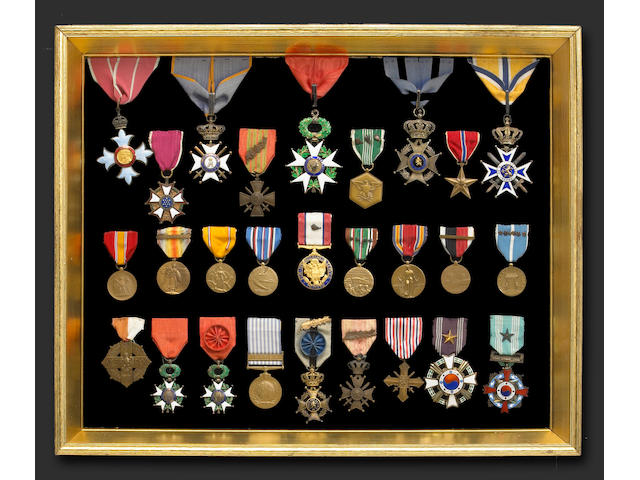 A group of Medals and Documents to Major General Cornelius Edward Ryan