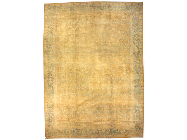 A Tabriz carpet Northwest Persia, size approximately 13ft. x 18ft.