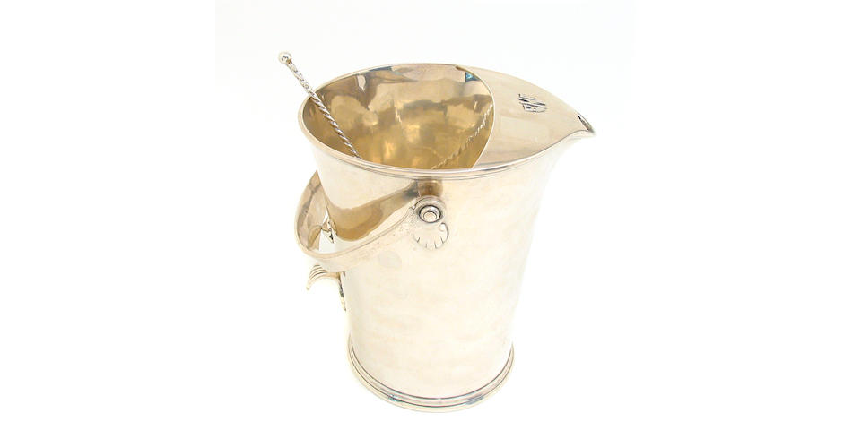 Hand Wrought Sterling Cocktail Bucket by Porter Blanchard