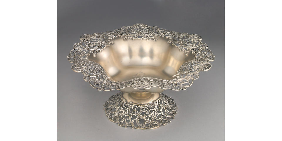Sterling Centerpiece Bowl by Shreve & Co.