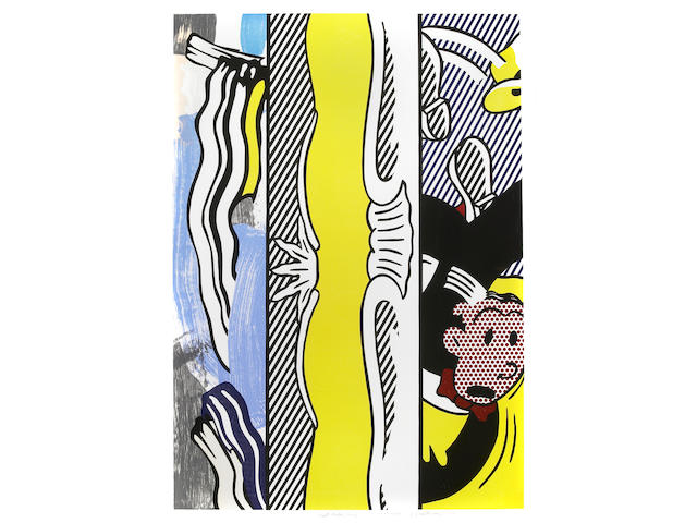Roy Lichtenstein (American, 1923-1997); Two Paintings: Dagwood, from "Paintings" Series;