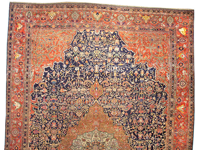 A Fereghan carpet Central Persia, size approximately 17ft. 8in. x 27ft. 1in.