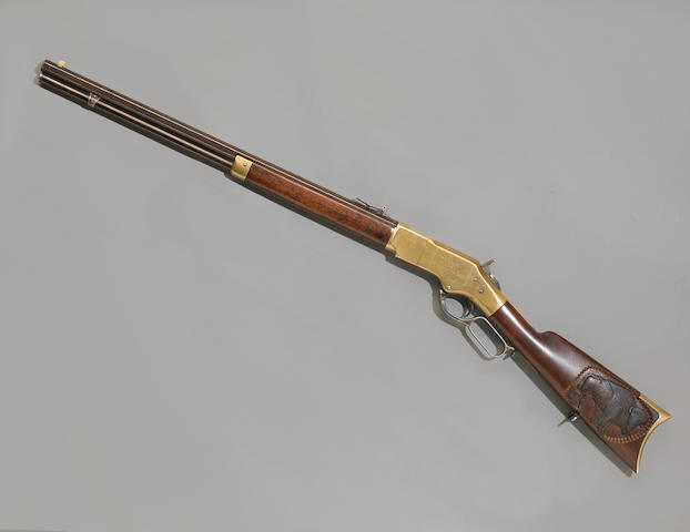 A Winchester Model 1866 rifle inscribed to William F. 'Buffalo Bill' Cody