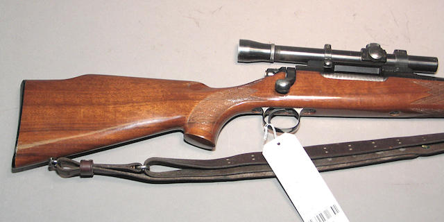 A .30-06 Remington Model 700 bolt action rifle