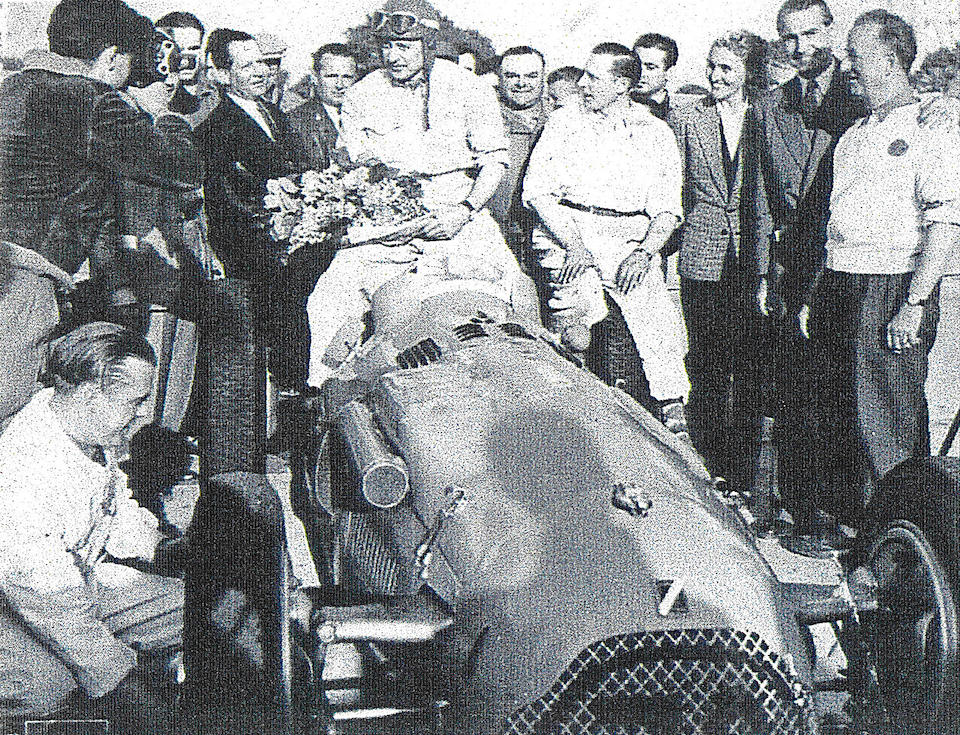 The Ex-Georges Grignard/Jacques Swaters &#8216;Ecurie Belgique&#8217;, 1950 Paris Grand Prix winning,1949 Talbot-Lago Type 26 Course Formula 1 Racing monoplace  Chassis no. 110 006 Engine no. 45109