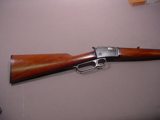 A Browning BL22 lever action rifle