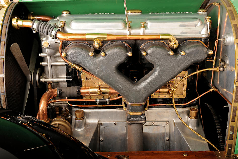 The ex-Cameron Peck, Lloyd Partridge,1913 Isotta Fraschini 100-120 hp Tipo KM 4 Four-Seat Torpedo Tourer  Chassis no. 5646 Engine no. AR1090