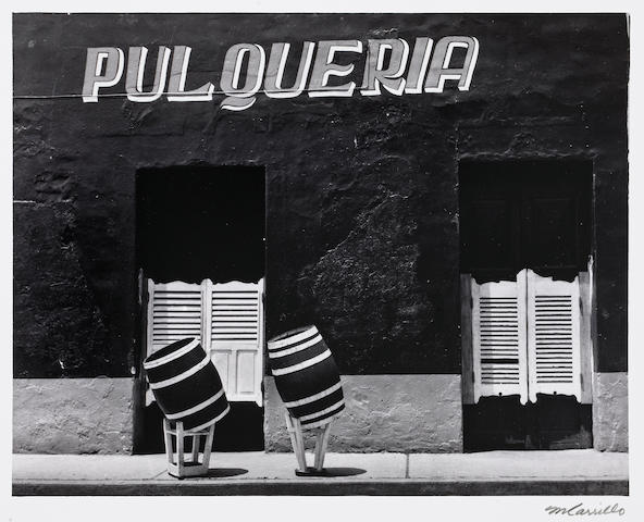 Manuel Carrillo (Mexican, 1906-1989); Untitled (Pulqueria);