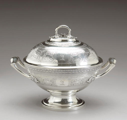 Sterling Soup Tureen with Cover by Tiffany & Co.