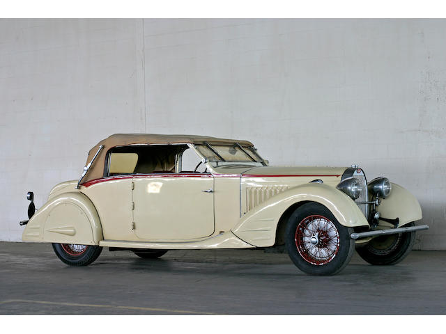 1934 Bugatti Type 57 Double Cabriolet Stelvio  Chassis no. 57164 Engine no. 63
