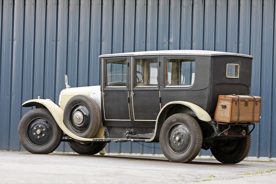 Believed to be one of two examples of this model to survive ,1919 Avions Voisin C1 Chauffeur Limousine  Chassis no. 804 Engine no. 826