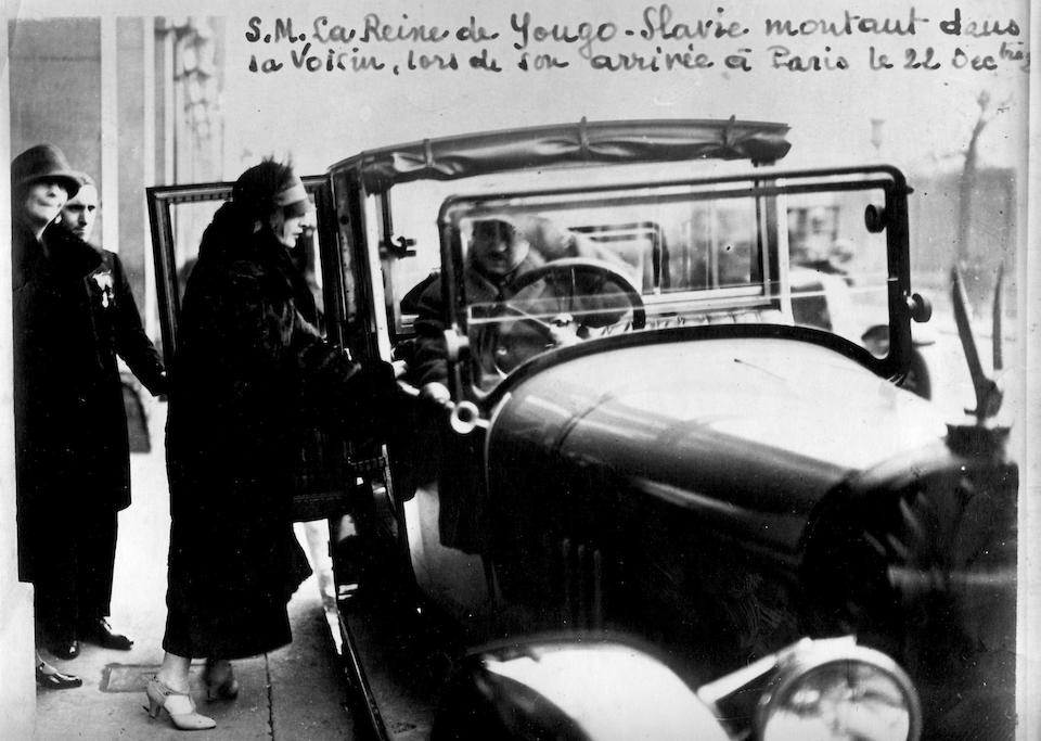 Former transport to the French government ,1921 Avions Voisin OC1 'Presidential' Coup&#233;  Chassis no. 543 Engine no. 543