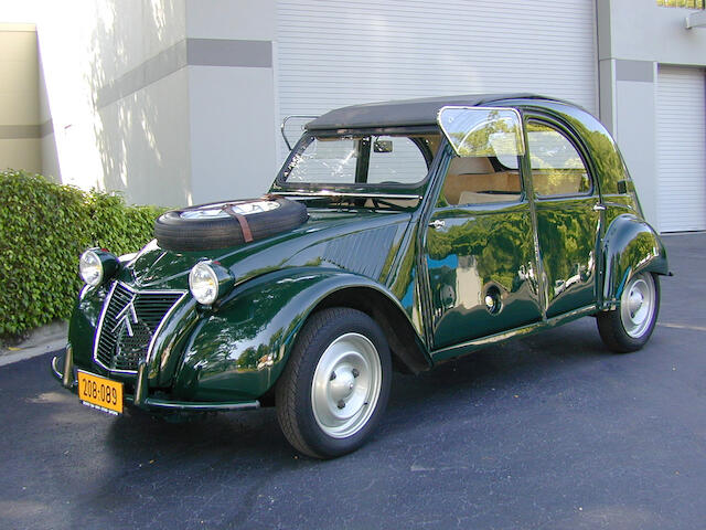 Bonhams 1962 Citroen 2cv Sahara 4x4 Chassis No 0449 Engine No And