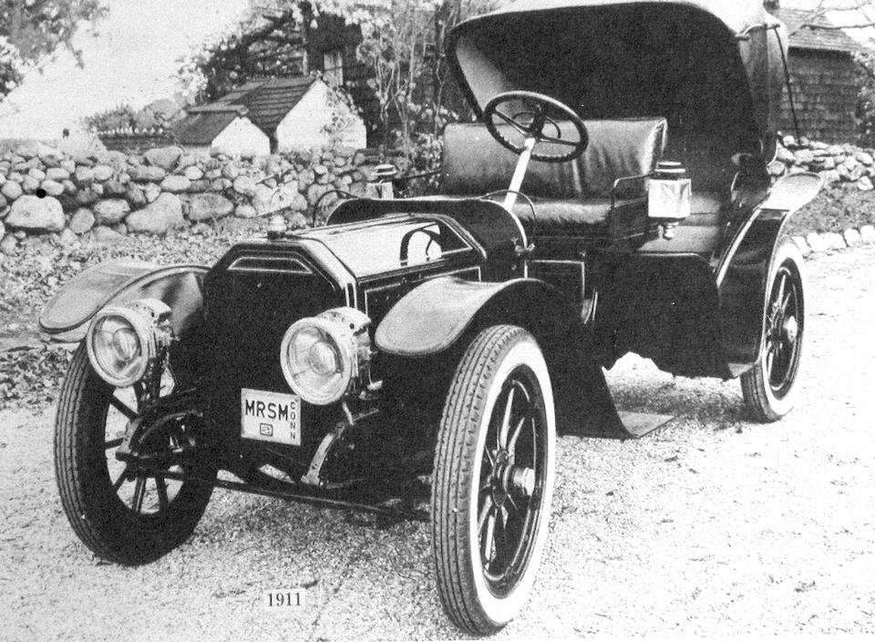 The ex-Dr. Samuel L. Scher,1910 Peerless Victoria  Chassis no. 16124 Engine no. 5095