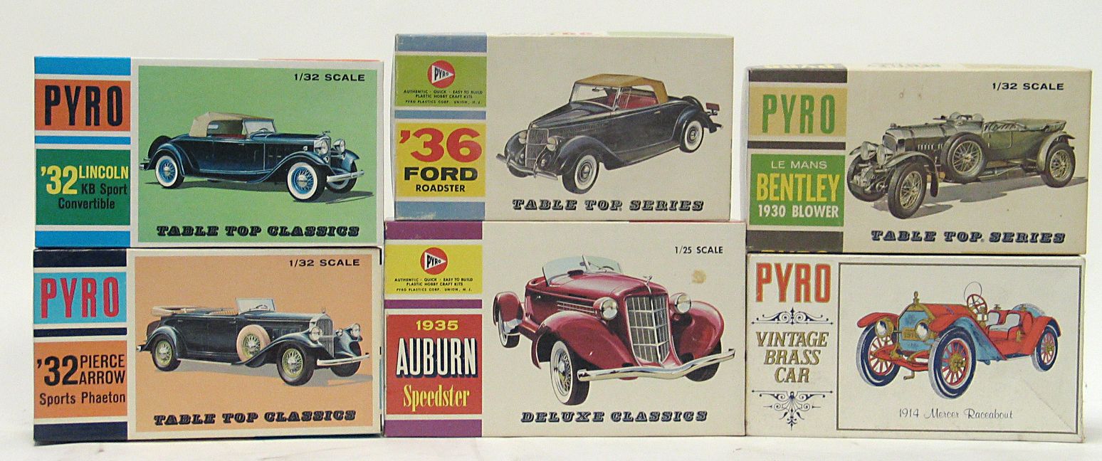 Pyro plastic model kits