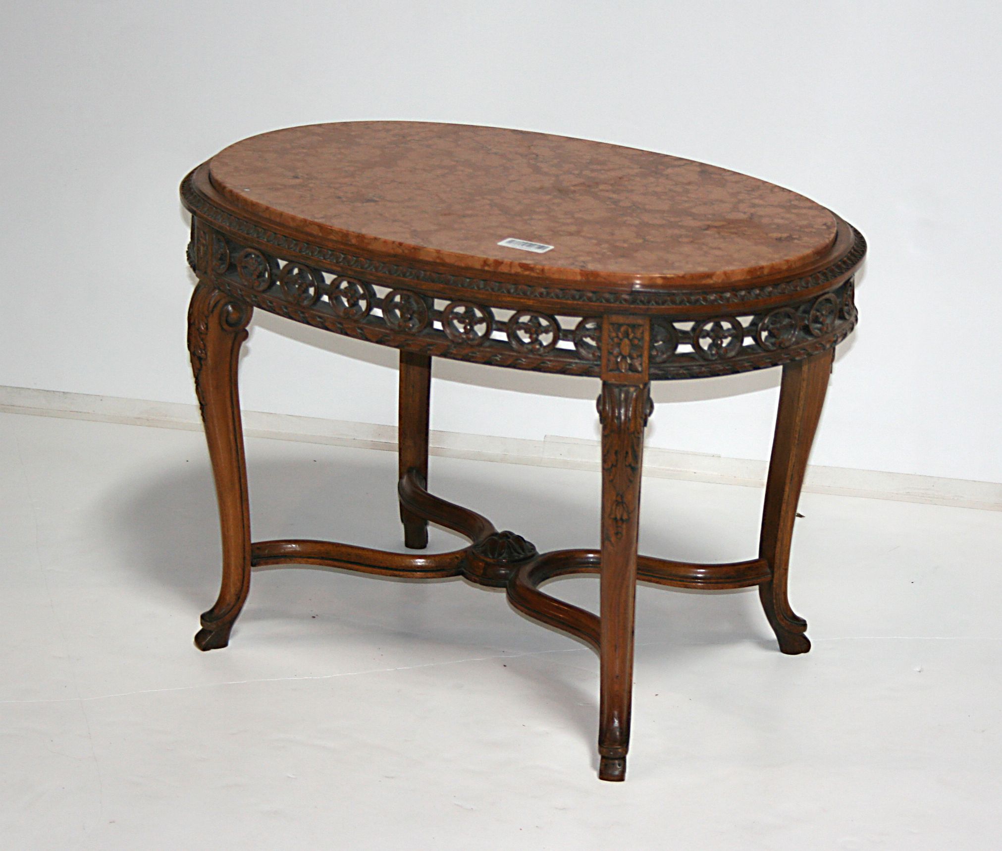 A Rococo Revival low table