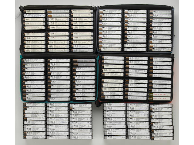 A Vince Welnick enormous collection of cassette tape recordings of Grateful Dead concerts, 1990s