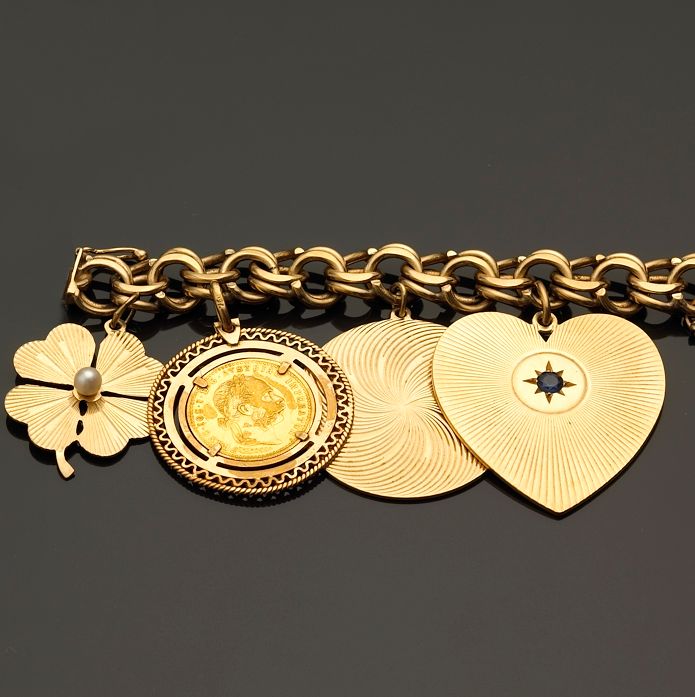 A charm bracelet