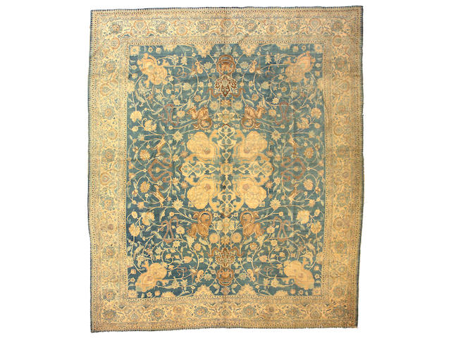A Tabriz carpet Northwest Persia, size approximately 12ft. 2in. x 14ft. 5in.