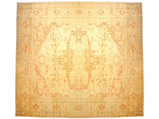 An Agra carpet North India, size approximately 14ft. 2in. x 16ft.