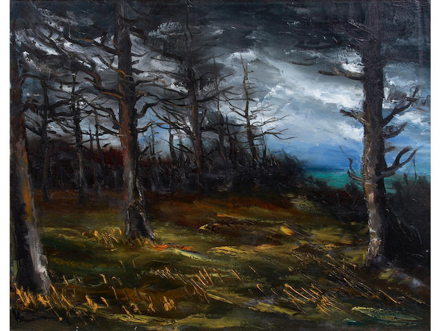 Maurice de Vlaminck (French, 1876-1958) Edge of the Forest