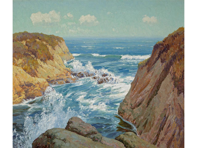 Maurice Braun (American, 1877-1941) Point Loma, 1914 36 x 42in
