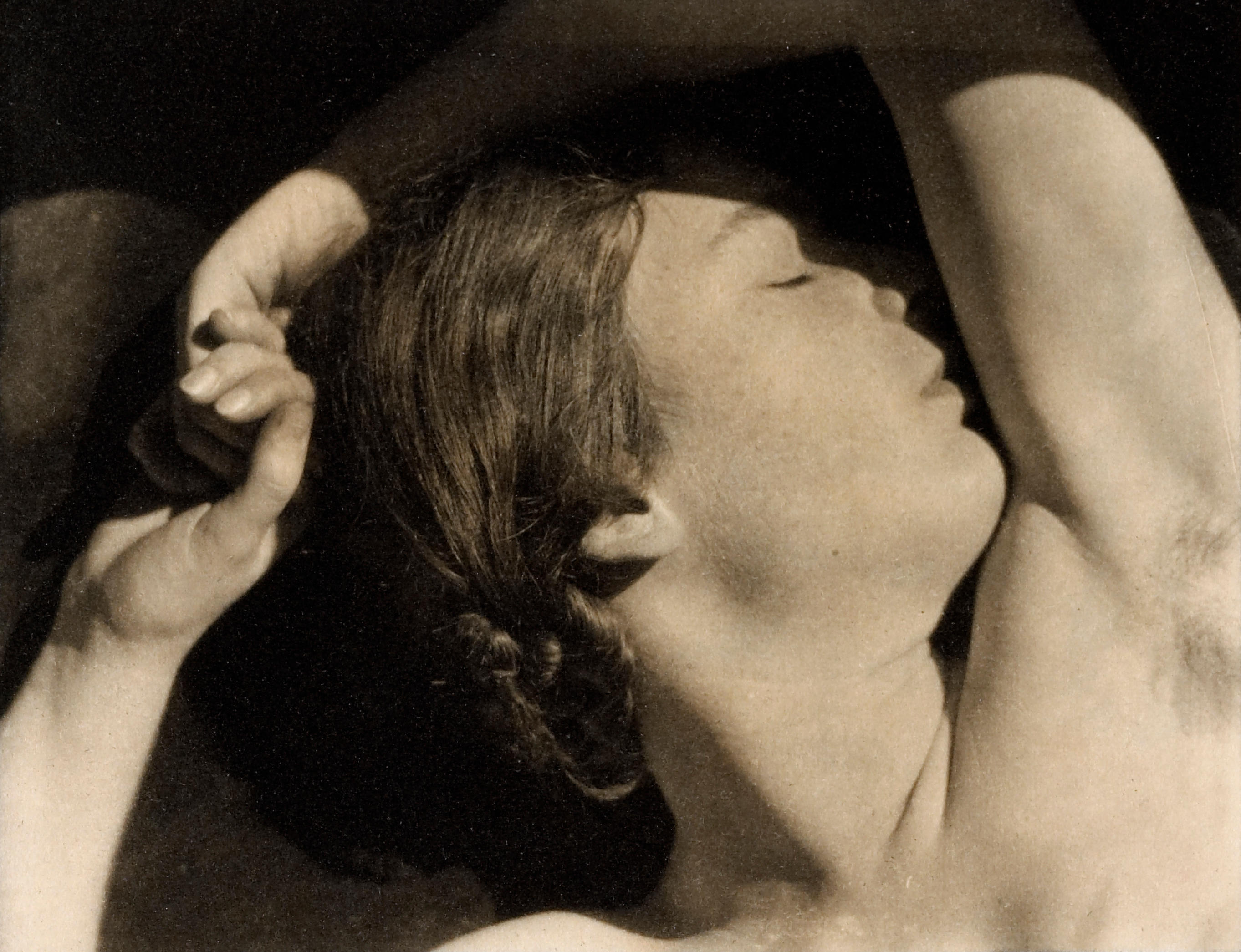 Nude, 1920s Platinum print, printed 1993 by Rondal Partidge; note on mount:...