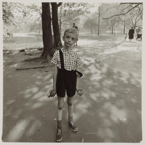 Diane Arbus (American, 1923-1971); Child with a Toy Hand Grenade in Central Park, N.Y.C.;