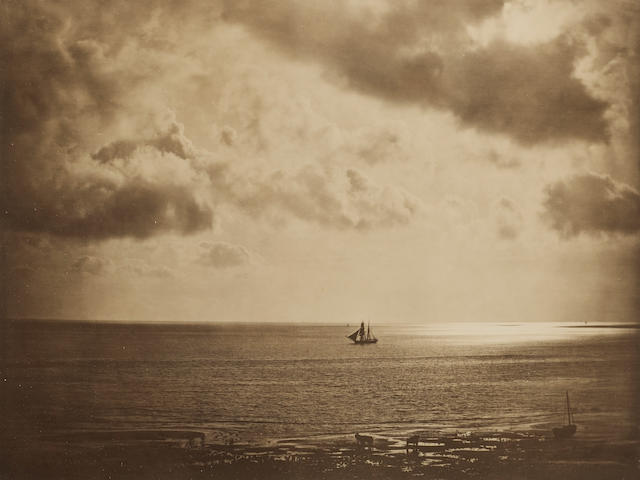 Gustave Le Gray (French, 1820-1882); Brig on the Water;