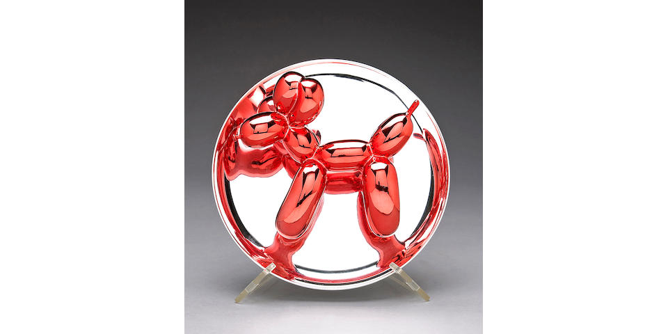 Jeff Koons (American, born 1955); Balloon Dog - Red;