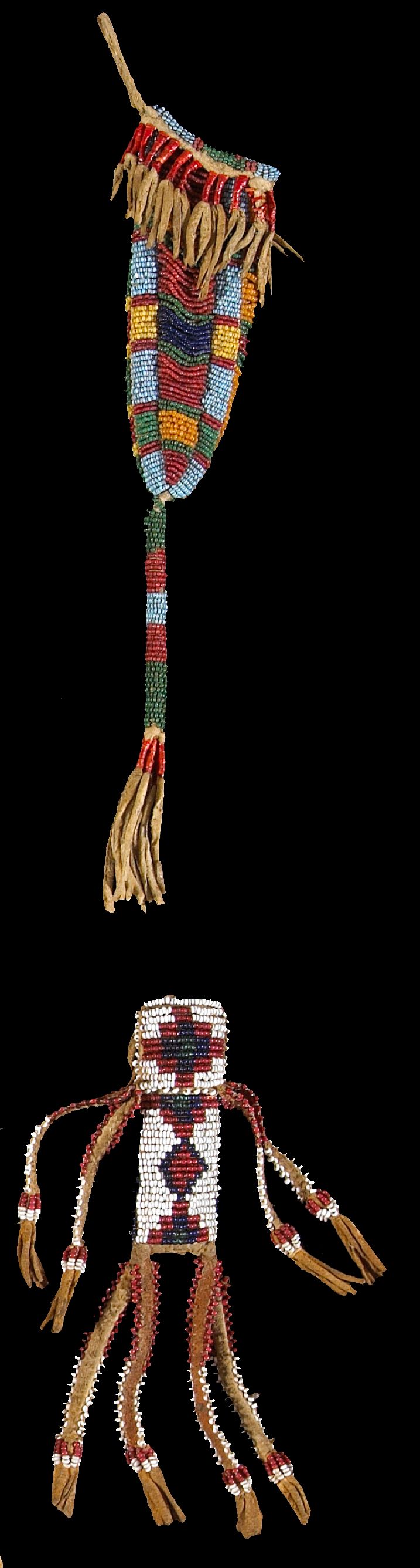 Two Plains beaded items