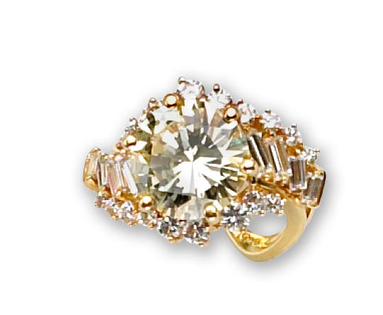A diamond solitaire ring, Kurt Wayne
