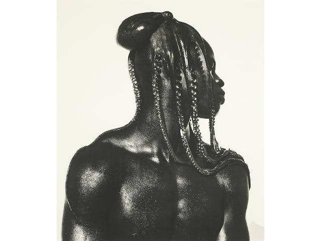 Herb Ritts (American, 1952-2002); Djimon with Octopus, Hollywood;