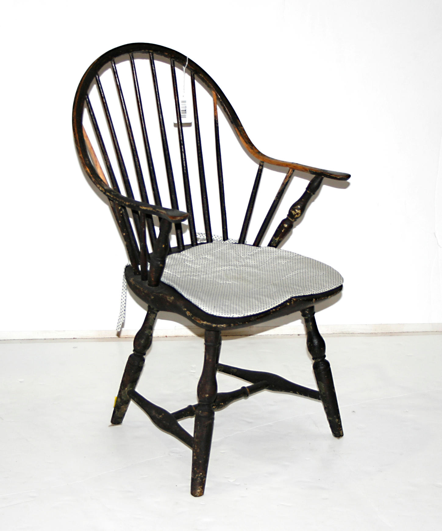 An American painted Windsor armchair
