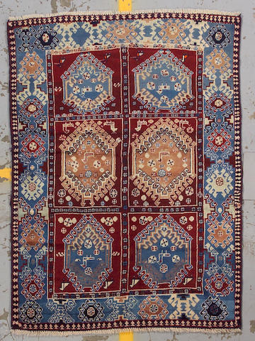 A Lori rug South Central Caucasus, size approximately 3ft. 7in. x 4ft. 11in.