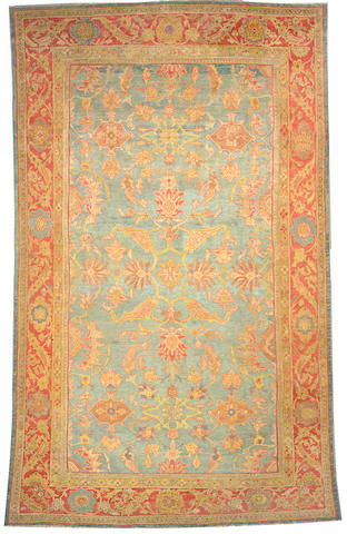 A Sultanabad carpet Central Persia size approximately 9ft. 8in. x 15ft. 9in.