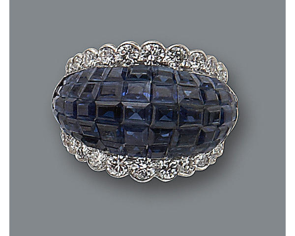 A sapphire and diamond ring, Van Cleef & Arpels