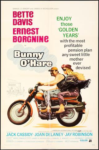 A movie poster for "Bunny O'Hare", American 1971,