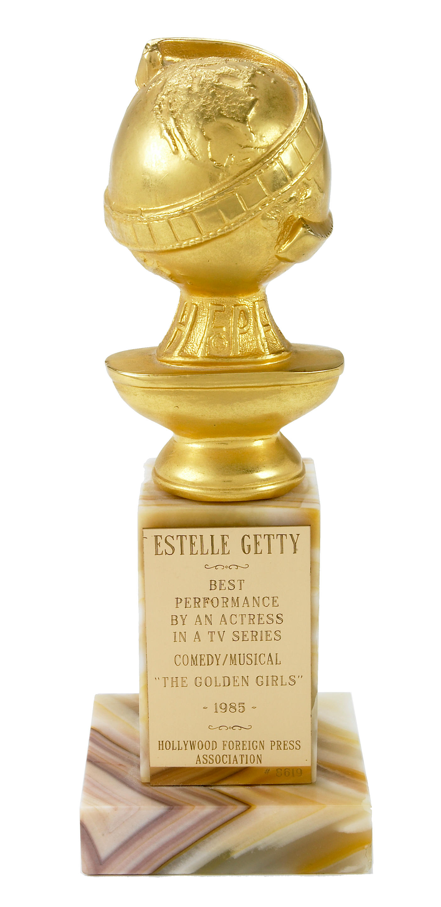 An Estelle Getty Golden Globe Award for 