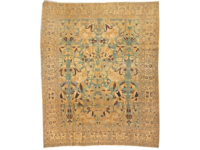 A Tabriz carpet Northwest Persia, size approximately 9ft. 10in. x 12ft.