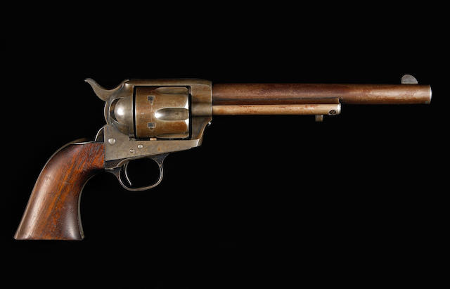An Ainsworth-inspected U.S. Colt single action army revolver