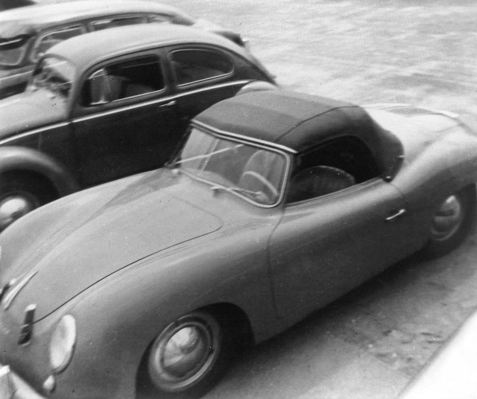 The Unique Steel Sport Roadster, Ex-Brundage Motors Inc. (Brumos Porsche) 1954 12-hours of Sebring,1953 Porsche Roadster Typ 540 K/9-1  Chassis no. 12371 Engine no. P40511