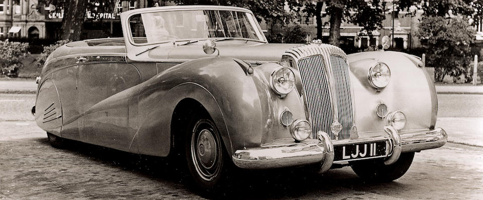 The 1948 London Motor Show, Earls Court Exhibition,ex-Sir Bernard Docker &#8211; from the Estate of the Late John H. Sweeney,1948 Daimler DE-36 &#8216;Green Goddess&#8217;-'The Chairman's Car'  Chassis no. 51233