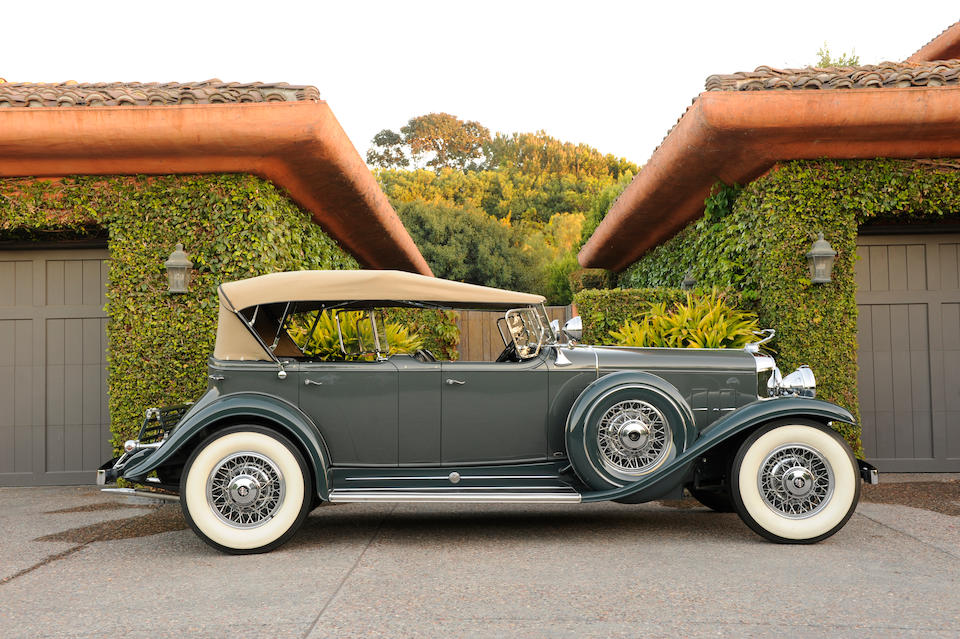 1931 Cadillac 370-A V-12 Dual Cowl Phaeton  Chassis no. 1003698 Engine no. 1003698