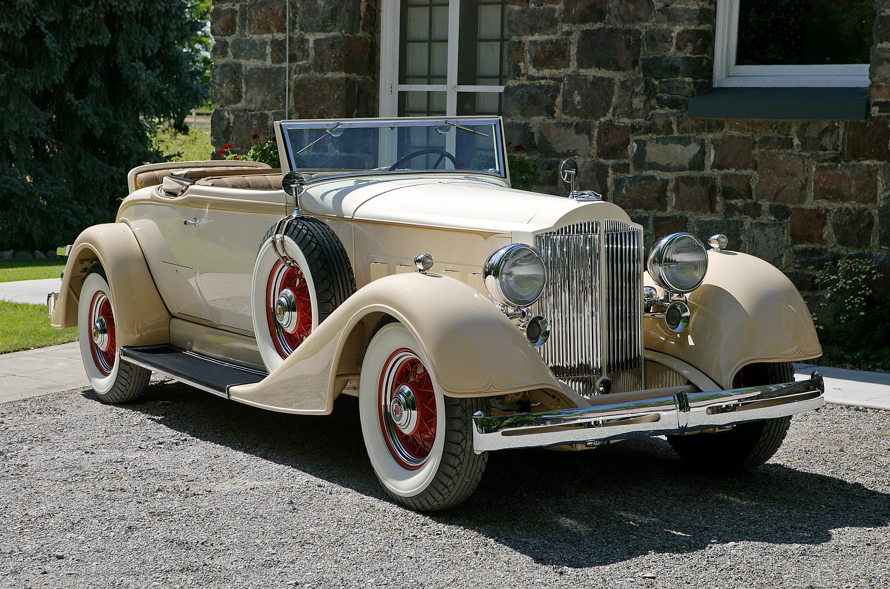 Bonhams : 1934 Packard 1101 Standard Eight Coupe Roadster Chassis no. 719203
